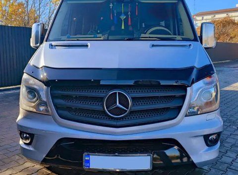 Дефлектор капота Mercedes Sprinter W906 2013-2018 V1 30550214-040409-30010101 фото
