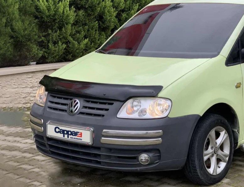 Дефлектор капота Volkswagen Caddy 2004-2010 (EuroCap) 30790204-010409-30010101 фото
