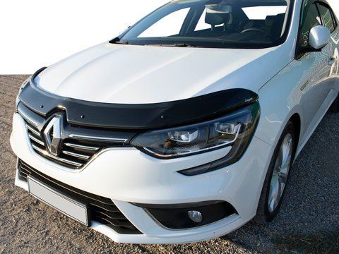 Дефлектор капоту Renault Megane IV 2016-2022 (EuroCap) 30650816-010409-30010101 фото