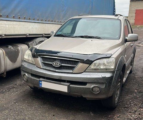 Дефлектор капота Kia Sorento 2002-2009(EuroCap) 30430402-010409-30010101 фото